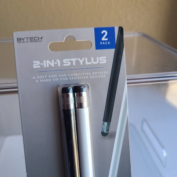 2-in-1 stylus for handwritten notes, precise sketching, & more on a tablet - Picture 2 of 4